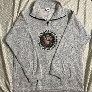 2005 Bush /Cheney Presidential Inauguration Zippered Pullover, XL
